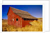 Weathered Old Barn on Ranch by Anonymous