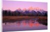 Snow-Capped Mountains at Daybreak by Anonymous