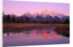 Snow-Capped Mountains at Daybreak by Anonymous