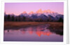 Snow-Capped Mountains at Daybreak by Anonymous