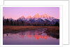 Snow-Capped Mountains at Daybreak by Anonymous