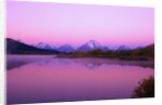 Mount Moran Rises Above Snake River by Anonymous