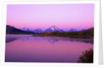 Mount Moran Rises Above Snake River by Anonymous