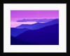 Great Smoky Mountains Under a Purple Sky by Anonymous