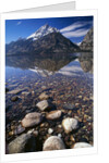 Water Reflecting Teton Range by Anonymous