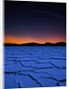 Star Trails Over Salt Pan by Anonymous