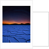 Star Trails Over Salt Pan by Anonymous