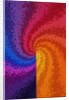 Rainbow Colored Spiral by Anonymous
