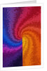 Rainbow Colored Spiral by Anonymous