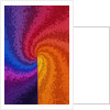 Rainbow Colored Spiral by Anonymous