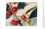 Holly with Berries by Jennifer Kennard