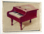 Red Piano by Jennifer Kennard