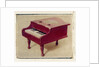 Red Piano by Jennifer Kennard