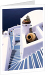 Stairway of a Whitewashed Church by Anonymous