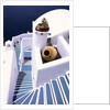 Stairway of a Whitewashed Church by Anonymous