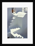 Stairway and Landing of a Whitewashed Church by Anonymous