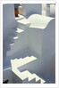 Stairway and Landing of a Whitewashed Church by Anonymous