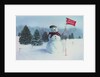 Golfing Snowman by Kirsten Soderlind