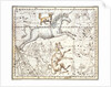 Constellations of Monoceros the Unicorn, Canis Major and Minor from A Celestial Atlas by Alexander Jamieson