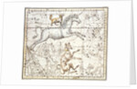 Constellations of Monoceros the Unicorn, Canis Major and Minor from A Celestial Atlas by Alexander Jamieson