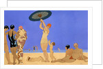 At the Lido by Georges Barbier