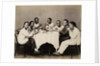 Group of Young Chinese Men Having Lunch by Anonymous
