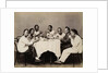 Group of Young Chinese Men Having Lunch by Anonymous