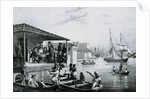 Disembarkation by Johann Moritz Rugendas