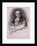 Portrait of William Blake by Louis Schiavonetti