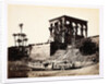 Kiosk of Trajan and Early Nice Cruise Boat by Francis Frith