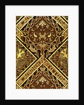 Mosaic Print Ecclesiastical Wallpaper Design by Augustus Welby Pugin