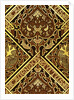 Mosaic Print Ecclesiastical Wallpaper Design by Augustus Welby Pugin