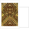 Mosaic Print Ecclesiastical Wallpaper Design by Augustus Welby Pugin