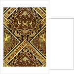 Mosaic Print Ecclesiastical Wallpaper Design by Augustus Welby Pugin