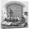Engraving Depicting Separate Cell in Pentonville Prison by Anonymous