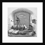 Engraving Depicting Separate Cell in Pentonville Prison by Anonymous