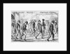 Engraving Depicting Convicts Exercising in Pentonville Prison by Anonymous