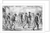 Engraving Depicting Convicts Exercising in Pentonville Prison by Anonymous