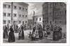 Engraving Depicting Mothers, with Their Children, Exercising at Tothill Fields Prison by Anonymous