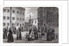 Engraving Depicting Mothers, with Their Children, Exercising at Tothill Fields Prison by Anonymous