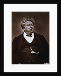 Portrait of Alexandre Dumas from Galerie Contemporaine by Anonymous