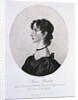Engraving of Anne Bronte by Walker and Boutall