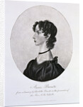 Engraving of Anne Bronte by Walker and Boutall