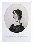 Engraving of Anne Bronte by Walker and Boutall