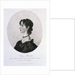 Engraving of Anne Bronte by Walker and Boutall