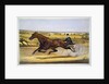 Queen of the Turf, 'Maud S', Driven by W.W. Bair Lithograph by Nicholas Winfield Scott Leighton
