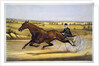 Queen of the Turf, 'Maud S', Driven by W.W. Bair Lithograph by Nicholas Winfield Scott Leighton