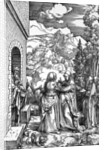 The Visitation Woodcut by Albrecht Dürer