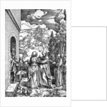 The Visitation Woodcut by Albrecht Dürer