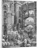 Engraving of Workers at a London Warehouse by Gustave Dore